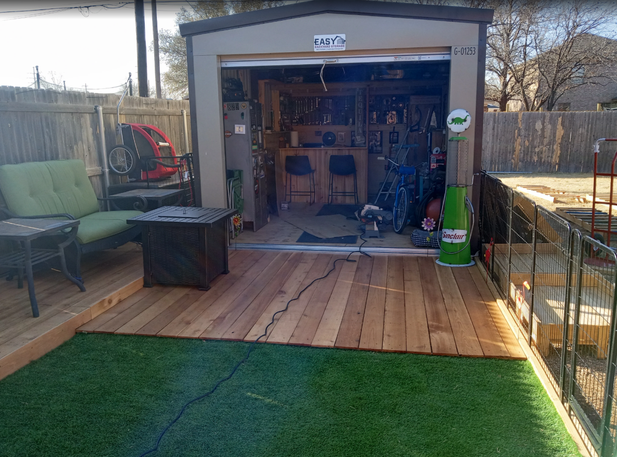 Greg H.'s Easy Backyard Storage workshop